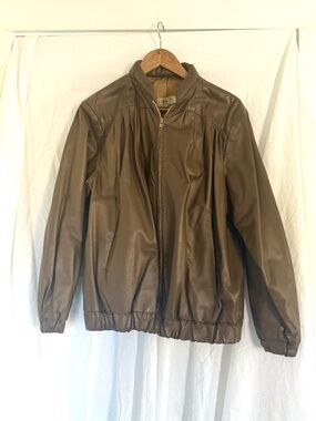 B Altman & Co Vintage Satin-Lined  Bomber Jacket, m/l (marked 12)